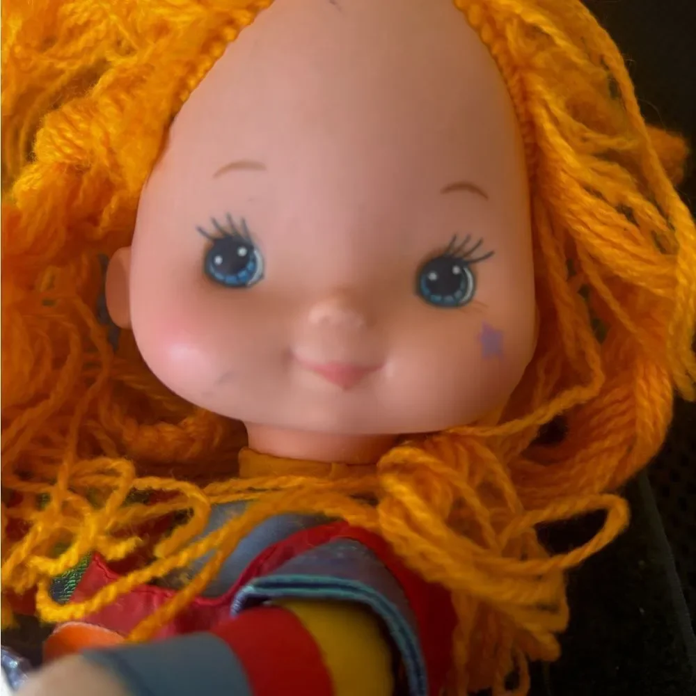 Vintage Rainbow Brite Doll 1983 rainbow baby doll toy collectors item